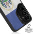 El Salvador Flag Distressed Galaxy S24 FE Kickstand Case